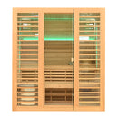 Mazur MO-TS4B Trockensauna mit HARVIA-Ofen 8 kW 180 x 160 x 200 cm