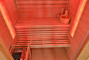 Mazur MO-EL4S Trockensauna mit HARVIA 8 kW Heizgerät, Salzstein und Wandisolierung 180 x 180 x 200 cm
