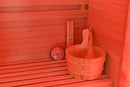 Mazur MO-TS4B Trockensauna mit HARVIA-Ofen 8 kW 180 x 160 x 200 cm