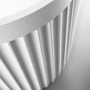 Mazur MUE-A005W Freistehende, wandmontierte Whirlpool-Badewanne mit Hydromassage, 170 x 80 x 63 cm