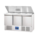 Stalgast Starline Saladette, 3-türig, GN 1/1, Aufnahme 4x GN 1/1