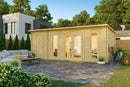 Fjordholz Pultdach Gartenhaus Modell Mali 28 B