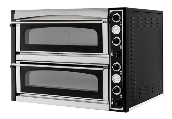 Four à pizza Prismafood Master99TOP - 2 chambres - pour 18 pizzas à 35 cm