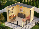Fjordholz Gartenhaus Modell Mia 28 A