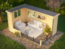Fjordholz Gartenhaus Modell Mia 28 E