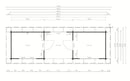 Fjordholz Gartenhaus Modell Milan 44