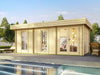 Fjordholz Gartenhaus Modell Miriam 44 C Modern