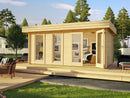Fjordholz Gartenhaus Modell Miriam 44 B Modern