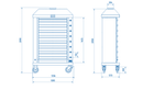 KSF Haehnchengrill Muenchen 8 Standard - Elektro