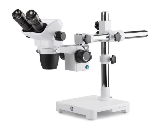 Euromex Nexius Zoom EVO, NZ.1702-U, 6,5x bis 55x, überhängendes 1-Arm-Stativ, ohne Beleuchtung, Bino