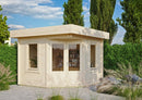Fjordholz Gartenhaus Modell Nora 44 A Klassik
