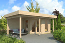 Fjordholz Gartenhaus Modell Nora 44 G Moder