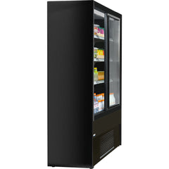NordCap COOL-LINE wall-mounted refrigerated display cabinet OLIMPO 120 with sliding doors – Vorschau 3