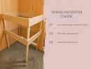 Karibu Saunahaus Mainburg 3 Set B naturbelassen, inkl. 9 kW Ofen ext. Steuerung HUUM