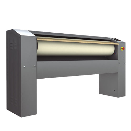 Virtus & Mastro Elektro-Muldenmangel, Walze ø 250x2000 mm aus Nomex, 35 kg/h