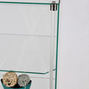 Form Department ATRIUM.B14 – Standvitrine aus Glas, beleuchtet