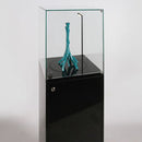 Form Department PODIUM.E30 – Haubenvitrine mit Drehteller und Staufach
