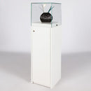 Form Department PODIUM.E32 – Haubenvitrine abschließbar mit Staufach und Drehteller