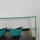 Form Department  PODIUM.S15 – Tischvitrine mit Auszug, abschließbar