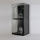 Form Department PODIUM.T21 – Hohe Wandvitrine mit Fachboden
