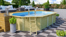 Karibu “Pool Modell X4” ca. 5,7x3,6m aus Holz (kesseldruckimprägniert)
