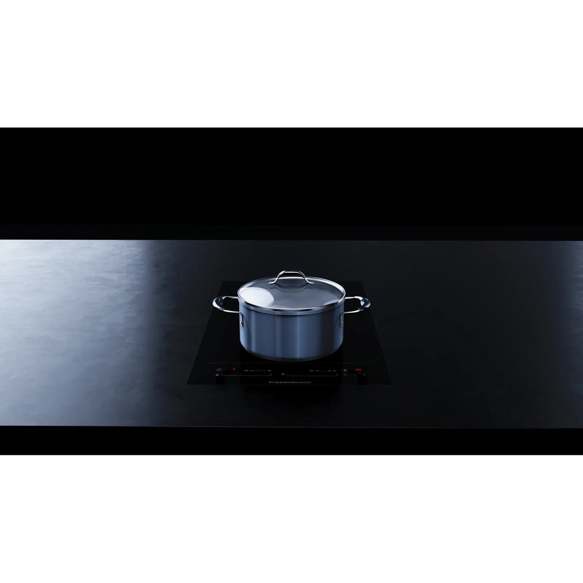 Kueppersbusch VarioLine-Kochfeld, 30 cm, 2 Induktionszonen, 1 Flexzone, glideControl+, Chef-Fkt., 7 Sonderfkt., Rahmenlos