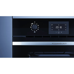 Kueppersbusch Pyrolyse-BO, Schwarz, Glasblende, ohne Designkit, Drehknebel, 6+1 Fkt., 1 TAZ, 340°C Pizzafunktion – Vorschau 6