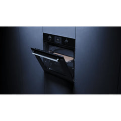 Kueppersbusch Pyrolyse-BO, Schwarz, Glasblende, ohne Designkit, Drehknebel, 6+1 Fkt., 1 TAZ, 340°C Pizzafunktion – Vorschau 4