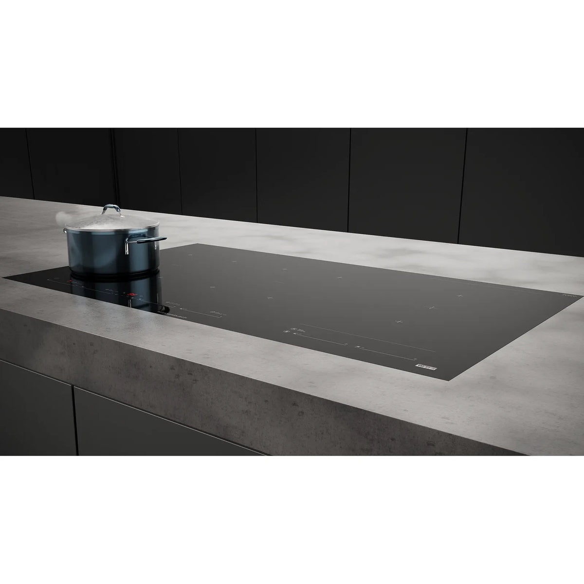 Kueppersbusch Kochfeld, 90 cm, 6 Induktionzonen, 3 Flexzonen, glideControl+, 10 Sonderfkt. inkl. Reiskoch-Fkt., Rahmenlos, K-Connect