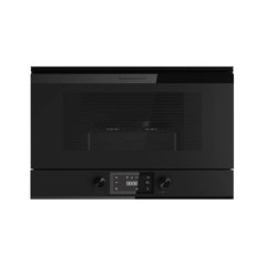 Kueppersbusch Mikrowelle m. Grill, 38er Nische, MattBlack, Grifflos, Drehknebel, 3 Fkt., Linksanschlag – Vorschau 1