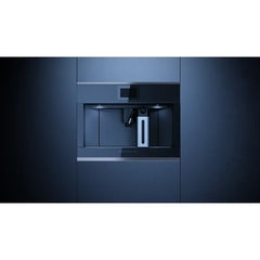 Kueppersbusch Compact-Kaffeevollautomat, Schwarz, ohne Designkit, Glasblende, TFT Touch Display, Milch-Fkt., Wassertank – Vorschau 2