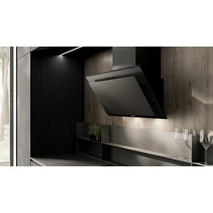 Kueppersbusch Dunsthaube, Kopffreiheit, 80cm, MattBlack, Touchcontrol, EEK A+, 726m3/h, FreshAir, Randabsaugung, LED – Vorschau 3
