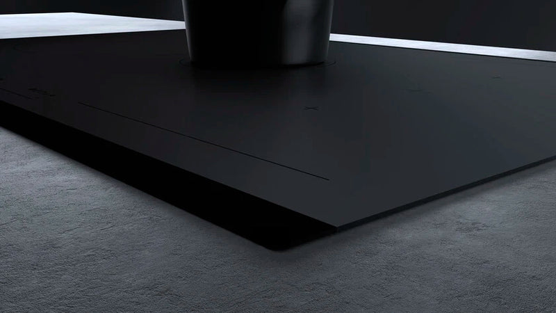 Kueppersbusch Kochfeld, 80 cm, MattBlack, 4 Induktionzonen, 1 Flexzone, glideControl+, 10Leistungsstufen, 8 Sonderfkt., Rahmenlos