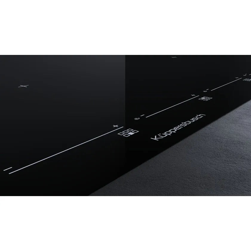 Kueppersbusch Kochfeld, 90 cm, Miradur, 6 Induktionzonen, 3 Flexzonen, glideControl+, 11 Leistungsstufen, 3 Sonderfkt., Rahmenlos
