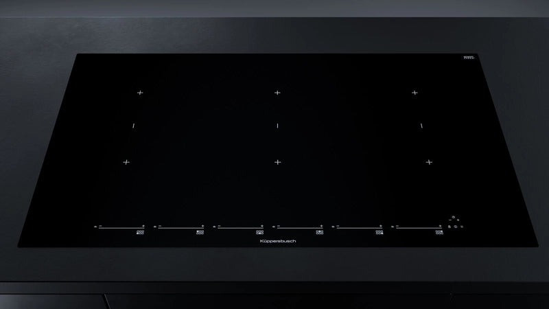 Kueppersbusch Kochfeld, 90 cm, Miradur, 6 Induktionzonen, 3 Flexzonen, glideControl+, 11 Leistungsstufen, 3 Sonderfkt., Rahmenlos