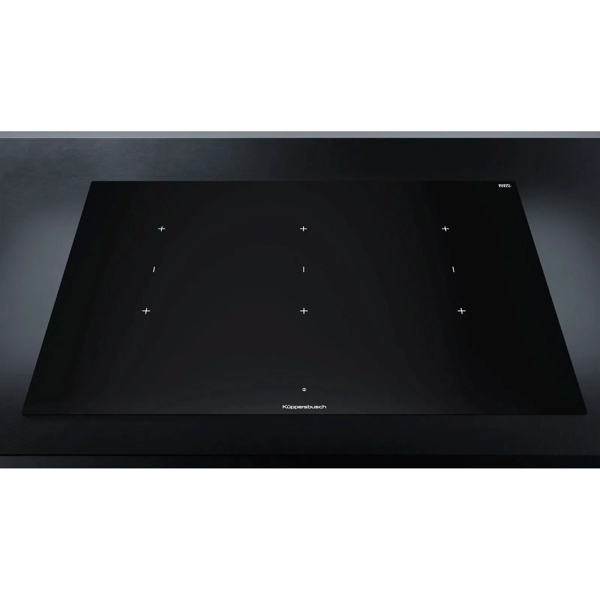 Kueppersbusch cooktop, 80 cm, Miradur, 6 induction zones, 3 flex zones, glideControl, 11 power levels, 3 special functions, frameless