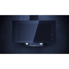 Kueppersbusch Dunsthaube, Kopffreiheit, 90cm, Schwarz, Touchcontrol, EEK A+, int. 698m3/h, Randabsaugung, LED – Vorschau 2