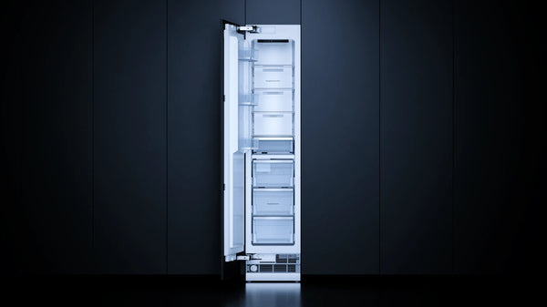 Kueppersbusch American Design Gefriergerät 213 cm Nische, Ice maker, NoFrost, 245 Liter, EEK E, 245 Liter, Festtürtechnikg