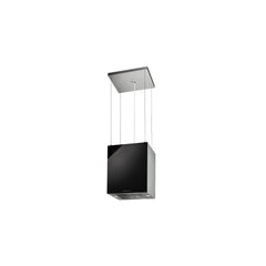 Kueppersbusch Inselhaube, 35cm, Scharze Glaspaneele, Fernbedienung, EEK A, 771m3/h, LED, Drahtseilaufhängung – Vorschau 1