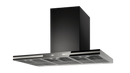 Kueppersbusch Wandhaube, 90cm, Schwarz, Touchcontrol, EEK A+, 764m3/h, LED
