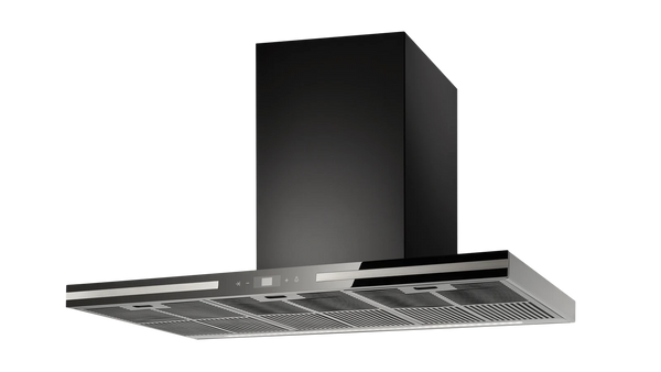 Kueppersbusch Wandhaube, 90cm, Schwarz, Touchcontrol, EEK A+, 764m3/h, LED