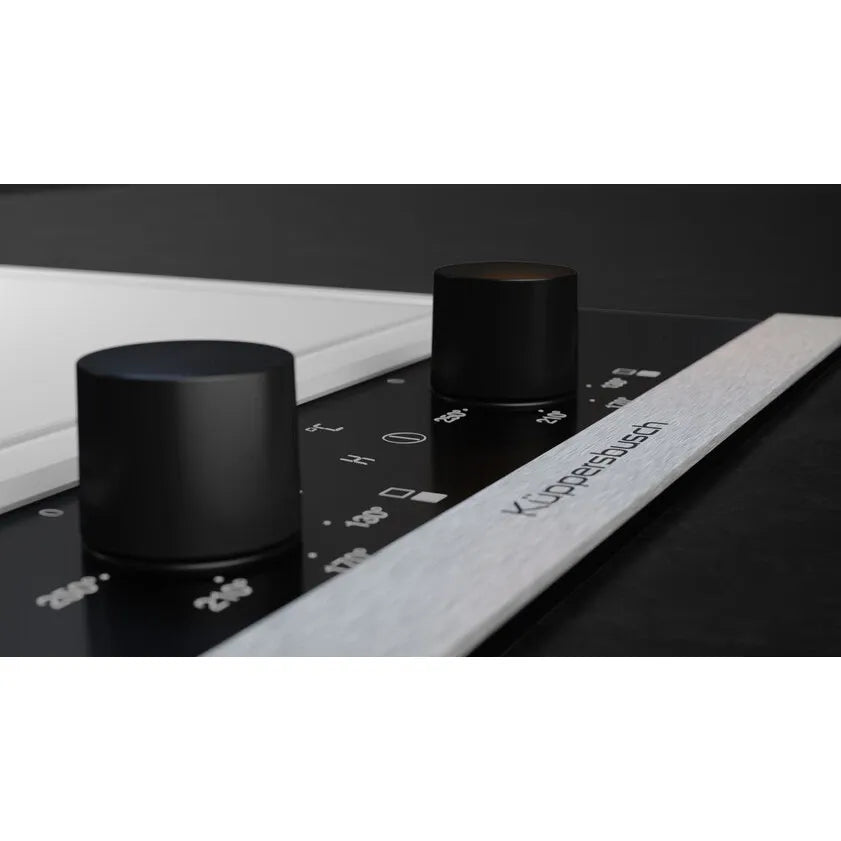 Kueppersbusch VarioLine cooktop, 38 cm, 2 Teppan Yaki grill zones, knobControl, frameless/ED profiles