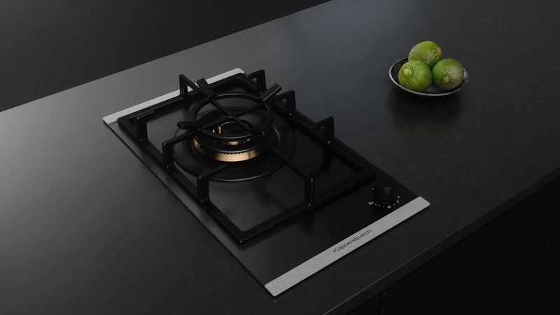 Kueppersbusch VarioLine-Kochfeld, 30cm, 1 Gas-Wok-Kochzone, KnobControl, Rahmenlos/ED-Profile