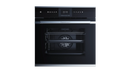 Kueppersbusch Backofen, Schwarz, Glasblende, ohne Designkit, TFT-Display, Touchcontrol, 14+8 Fkt., 1 TAZ