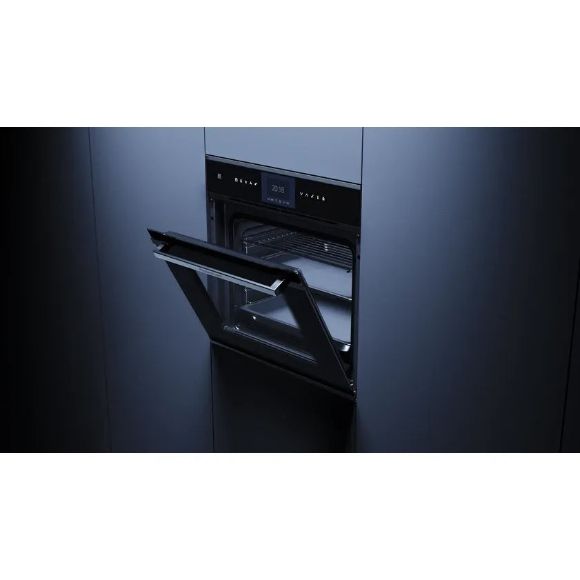 Kueppersbusch Backofen, Schwarz, Glasblende, ohne Designkit, TFT-Display, Touchcontrol, 14+8 Fkt., 1 TAZ