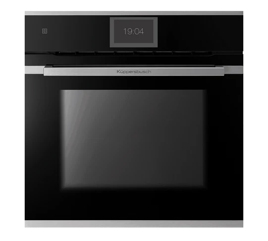 Kueppersbusch BO, Schwarz, Glasblende, ohne Designkit, TFT-Touch-Display, 14+11 Fkt., 1 VAZ, 1 TAZ