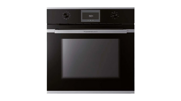Kueppersbusch Backofen, Schwarz, Glasblende, ohne Designkit, Drehknebel, 8+1 Fkt.
