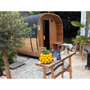 Fjordholz Fass-Sauna Modell Quadro 240 cm