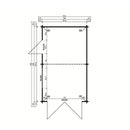 Fjordholz Holzgarage Modell Paris 44 A