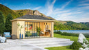 Fjordholz Gartenpavillon Modell Alu 44 D